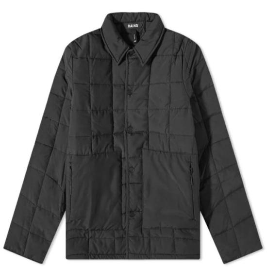  레인스 숏패딩 1820001 Black