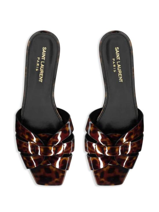  생로랑 뮬/슬리퍼 5727611TW002094 MANTO NATURALE DOM - SAINT LAURENT