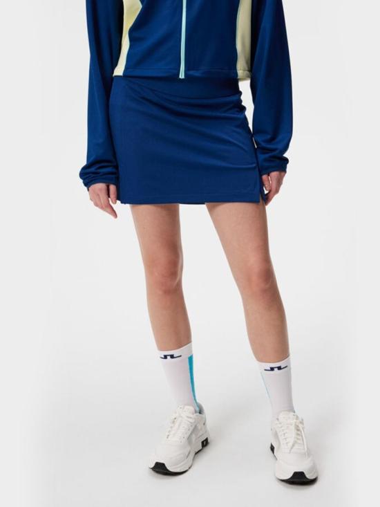  제이린드버그 숏 스커트 GWSD09350O341 ESTATE BLUE DOM - J LINDEBERG