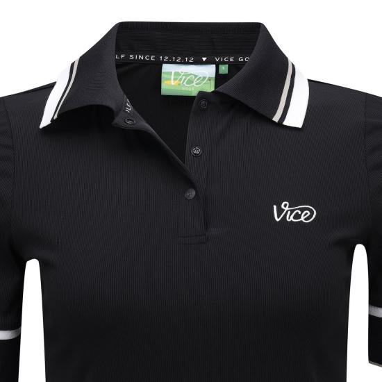  바이스골프 폴로 티셔츠 VGEMWTS05BK BLACK DOM - VICE GOLF