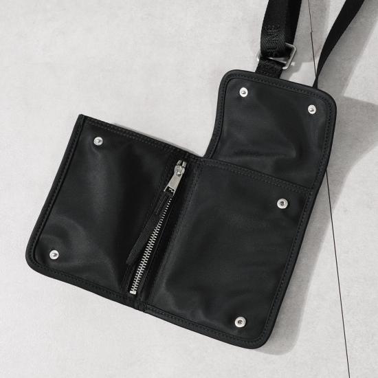  메종키츠네 숄더백 MM05362WQ1001P199 BLACK DOM - MAISON KITSUNE