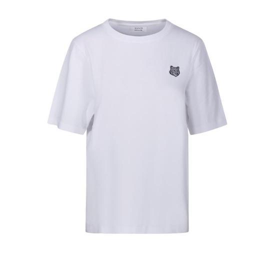  메종키츠네 반팔 티셔츠 MW00111KJ0119 P100 WHITE DOM