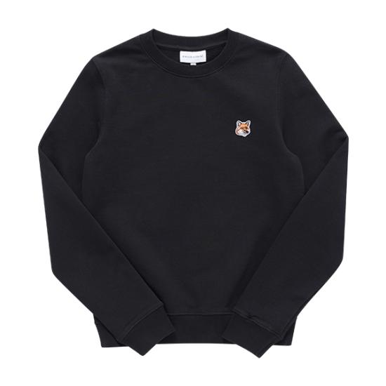  메종키츠네 긴팔 티셔츠 LW00302KM0001P199 BLACK DOM