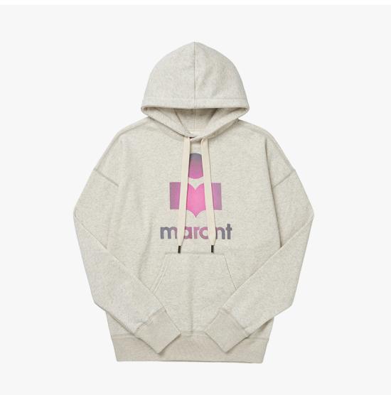  이자벨마랑 MANSEL 만셀 오버사이즈 후드 티셔츠 SW0001FAA3M56E23EC ECRU DOM