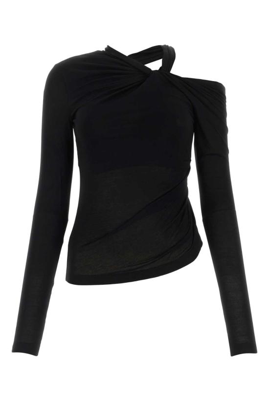  헬무트랭 긴팔 티셔츠 N05HW514 001 BLACK DOM
