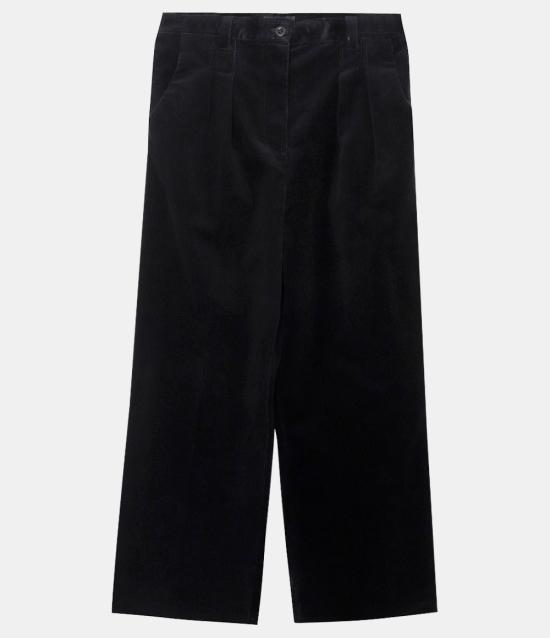  아페쎄 스트레이트 팬츠 COEKEF08398LZZ BLACK DOM