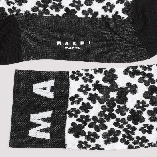 25SS 마르니 양말 SKMC0205Q0 UFC184 FLN99 BLACK - MARNI
