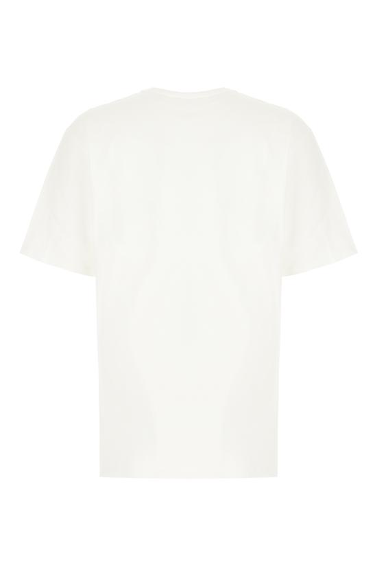 25SS 알렉산더 맥퀸 반팔 티셔츠 815069QTAC7 0909 WHITE BLACK - ALEXANDER MCQUEEN