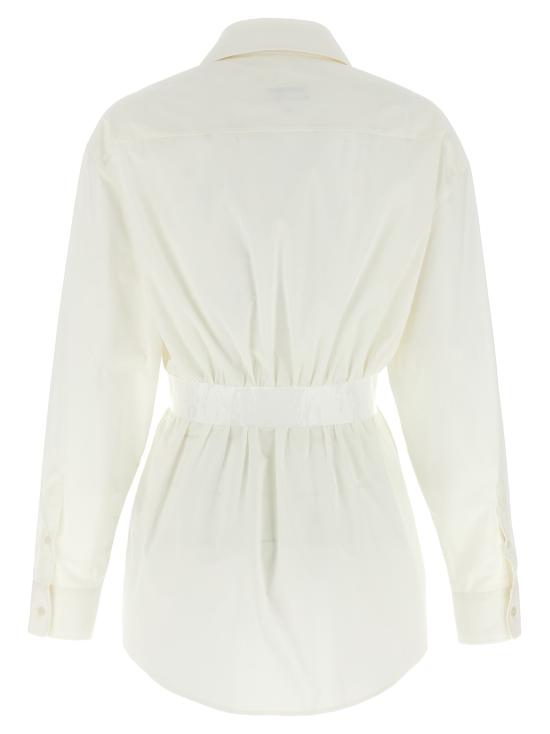 25SS MM6 메종마르지엘라 블라우스 S52DT0045M35256101 White - MM6 MAISON MARGIELA