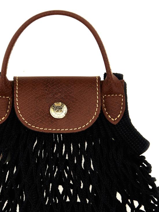 26SS 롱샴 르 플리아쥬 필레 XS 크로스백 10139HVH001 Black - LONGCHAMP