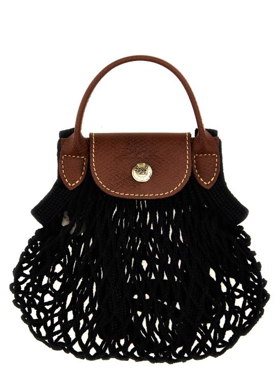 26SS 롱샴 르 플리아쥬 필레 XS 크로스백 10139HVH001 Black