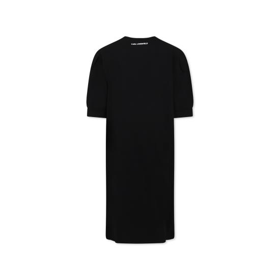 25SS [키즈] 칼라거펠트 원피스 Z30458 09B BLACK - KARL LAGERFELD