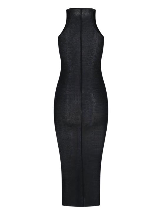 25SS 릭 오웬스 미디 원피스 RP01E7549 RC 09 Black - RICK OWENS