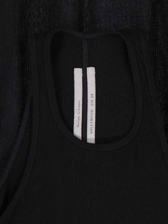 25SS 릭 오웬스 미디 원피스 RP01E7549 RC 09 Black - RICK OWENS