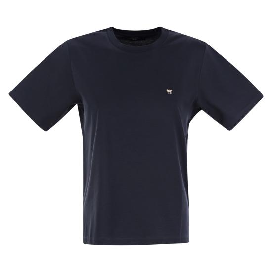 25SS 위켄드막스마라 반팔 티셔츠 2515971031600 BLUE