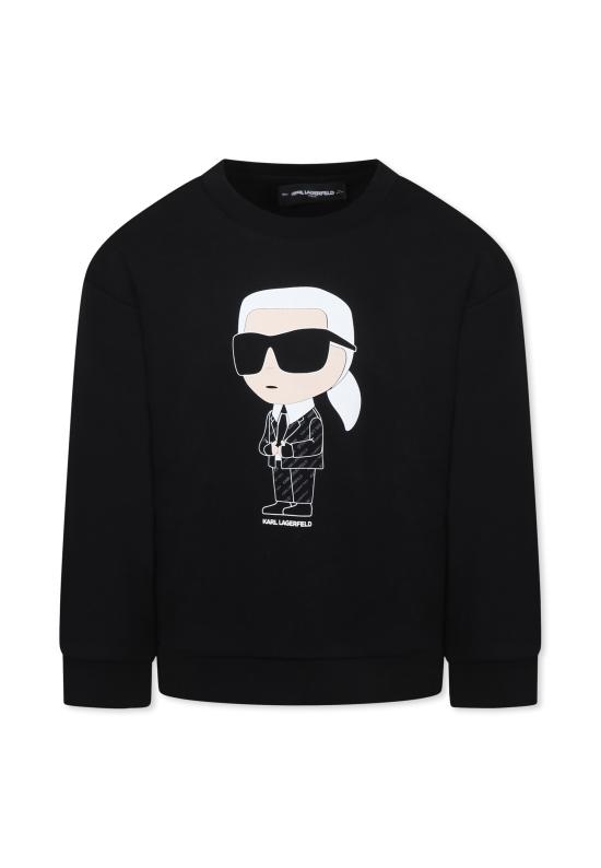 25SS [키즈] 칼라거펠트 티셔츠 Z30431 09B BLACK