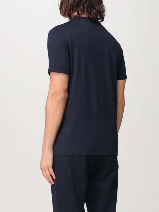 25FW 프레드페리 반팔 티셔츠 M3519 608 Blue - FRED PERRY