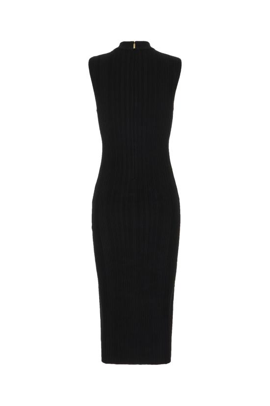 25SS 마이클 코어스 롱 원피스 MR582UN33D 001 BLACK - MICHAEL KORS