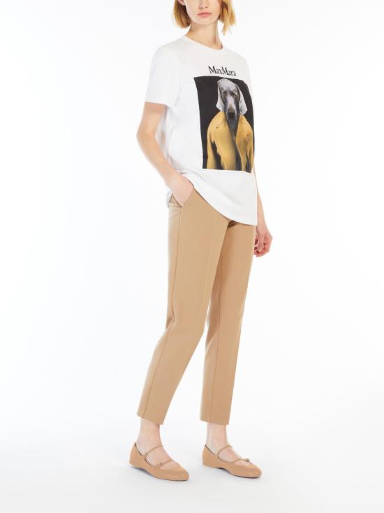 25FW 막스마라 스트레이트 팬츠 2511781011600PEGNO 047 CAMEL - MAX MARA