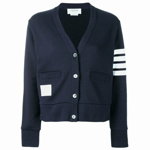  톰브라운 루프백 저지 4바 가디건 FJT069A 00535 415 NAVY DOM