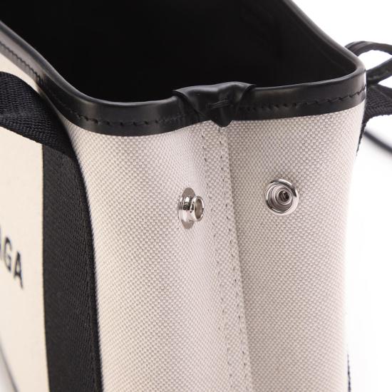  발렌시아가 NAVY 카바스 XS 백 토트백 3903462HH3N9260 IVORY DOM - BALENCIAGA