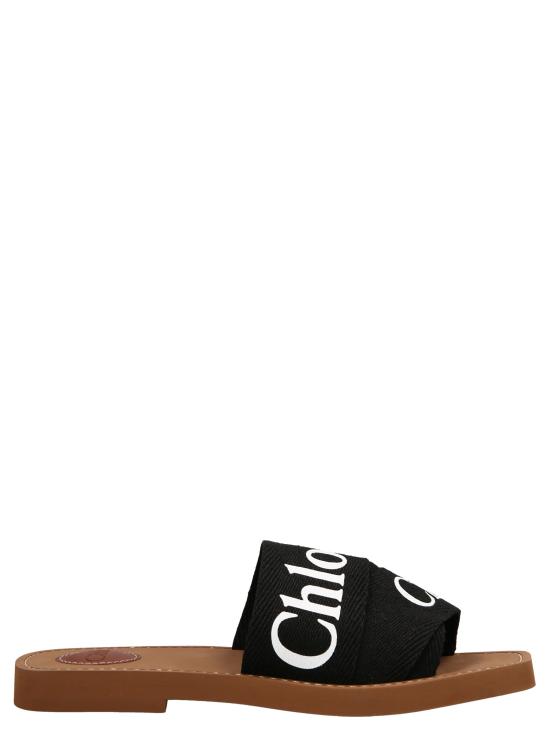  끌로에 뮬/슬리퍼 CHC22U188Z3001 BLACK DOM