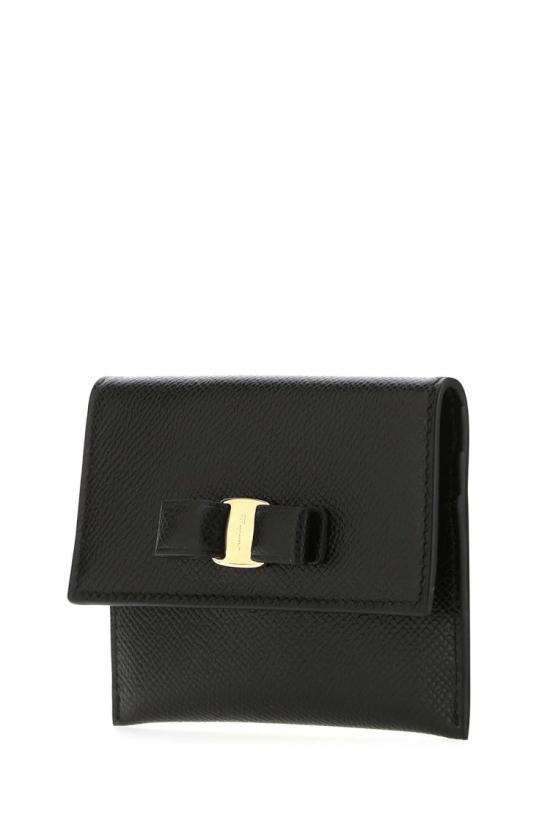 26SS 살바토레 페라가모 명함지갑 22D155 683522 BLACK DOM - SALVATORE FERRAGAMO