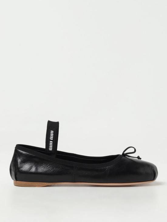 25FW 미우미우 뮬/슬리퍼 5F794DXUUF0002 BLACK DOM