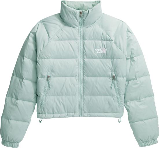  노스페이스 숏패딩 NF0A88Z11OC MUTED PINE DOM