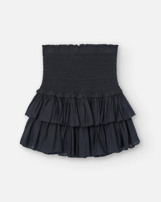  이자벨마랑 NAOMI 나오미 러플 미니 스커트  JU0022FCB3J04E01BK BLACK DOM