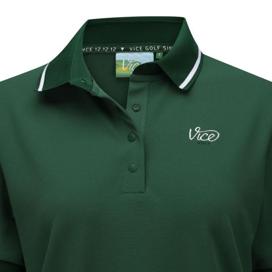  바이스골프 폴로 티셔츠 VGEMWTS01DN D GREEN DOM - VICE GOLF