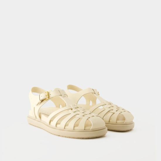  마르니 샌들 SAMS016901P508800W11 SILK WHITE DOM - MARNI