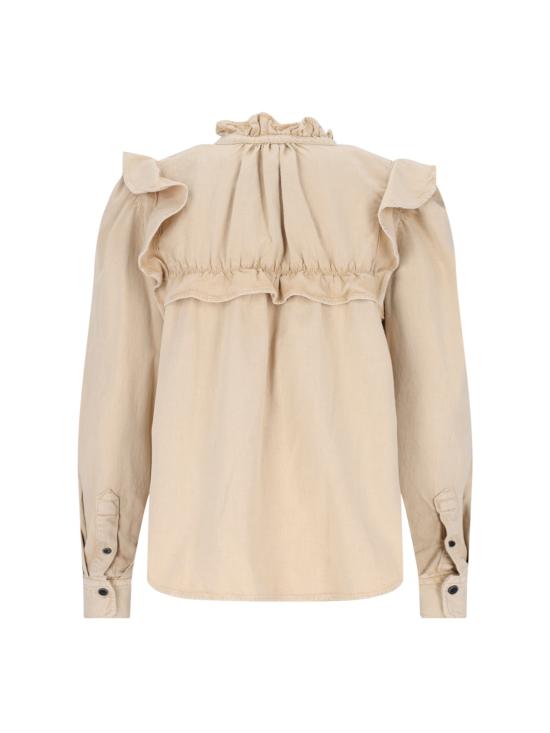  이자벨마랑 블라우스 CH0005FDB1H04E23SD Free Sand - ISABEL MARANT