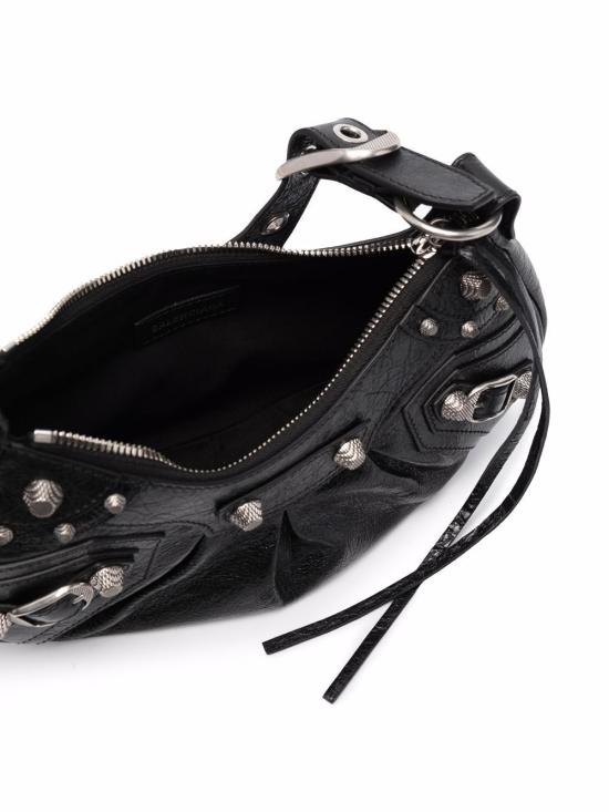 25FW 발렌시아가 LE CAGOLE 르 카골 XS 숄더백  6713091VG9Y1000 BLACK DOM - BALENCIAGA