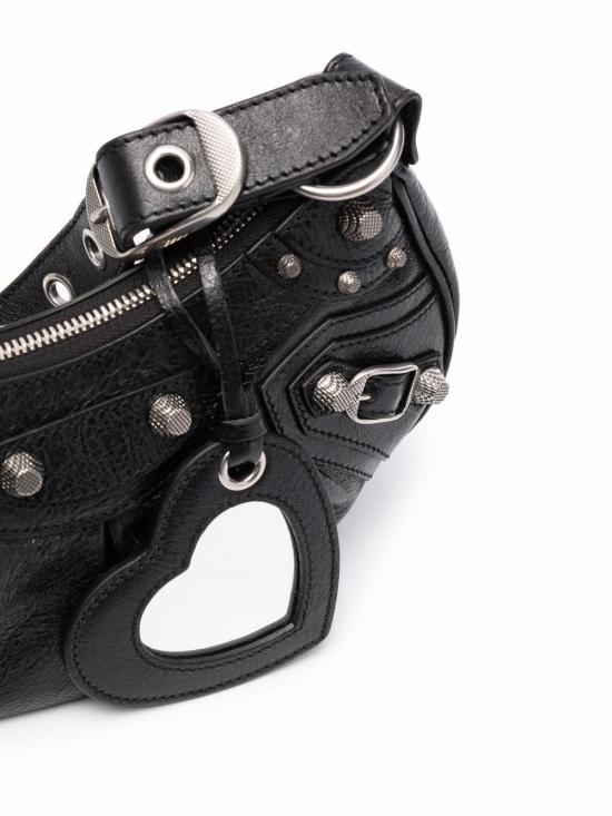 25FW 발렌시아가 LE CAGOLE 르 카골 XS 숄더백  6713091VG9Y1000 BLACK DOM - BALENCIAGA