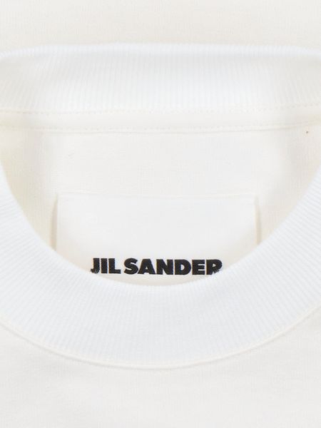  질샌더 긴팔 티셔츠 J02GC0107J45047102 WHITE DOM - JIL SANDER
