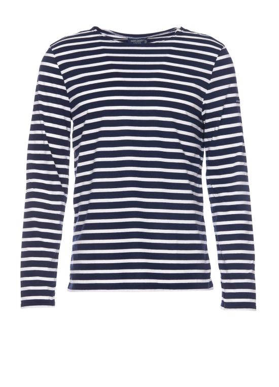  세인트제임스 긴팔 티셔츠 122851 MARINE ECRU DOM