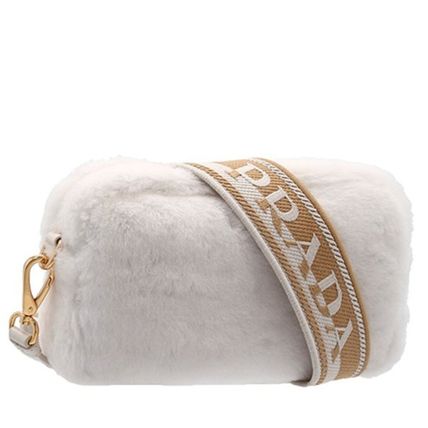  프라다 크로스백 1BH1923OO2EC9F0009 White - PRADA