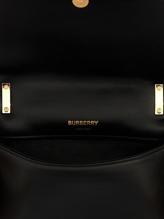  버버리 LOLA 롤라 퀼팅 레더 백  8059492 BLACK DOM - BURBERRY