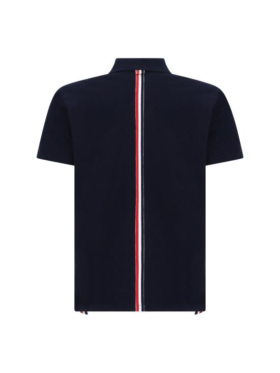 26SS 톰브라운 폴로 티셔츠 MJP042A00050 415 BLUE - THOM BROWNE