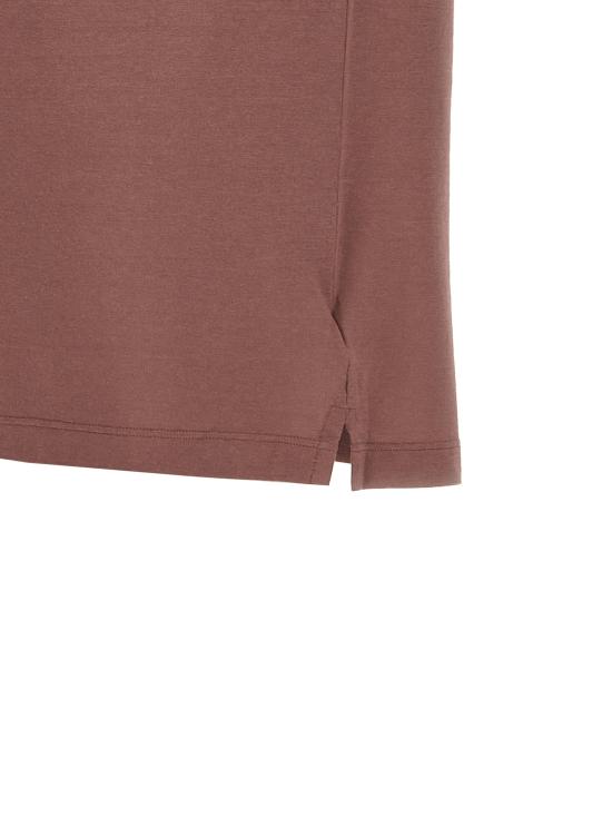 26SS 자노네 폴로 티셔츠 815109ZG380Z5512 Brown - ZANONE