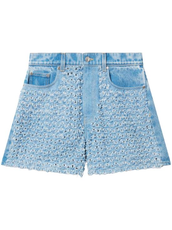 25SS 스텔라 맥카트니 숏팬츠 6D03673SQH06 4125 LIGHT BLUE LASER DENIM