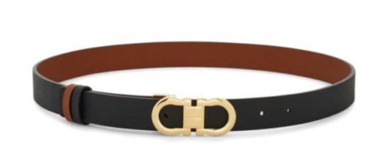 25SS 살바토레 페라가모 벨트 780407 230294NERO NEW COGNAC - SALVATORE FERRAGAMO
