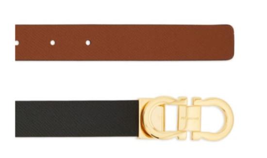 25SS 살바토레 페라가모 벨트 780407 230294NERO NEW COGNAC - SALVATORE FERRAGAMO