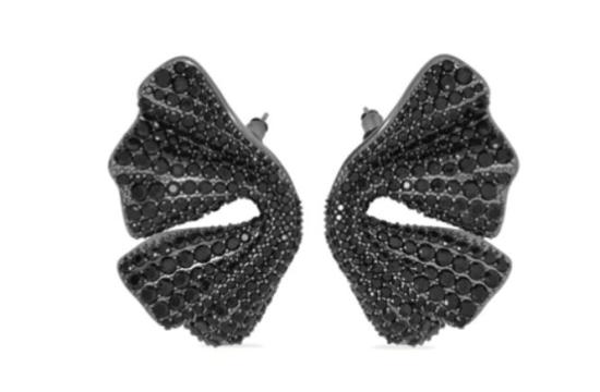 25SS 살바토레 페라가모 이어링 781393 760823RUTENIO BLACK - SALVATORE FERRAGAMO