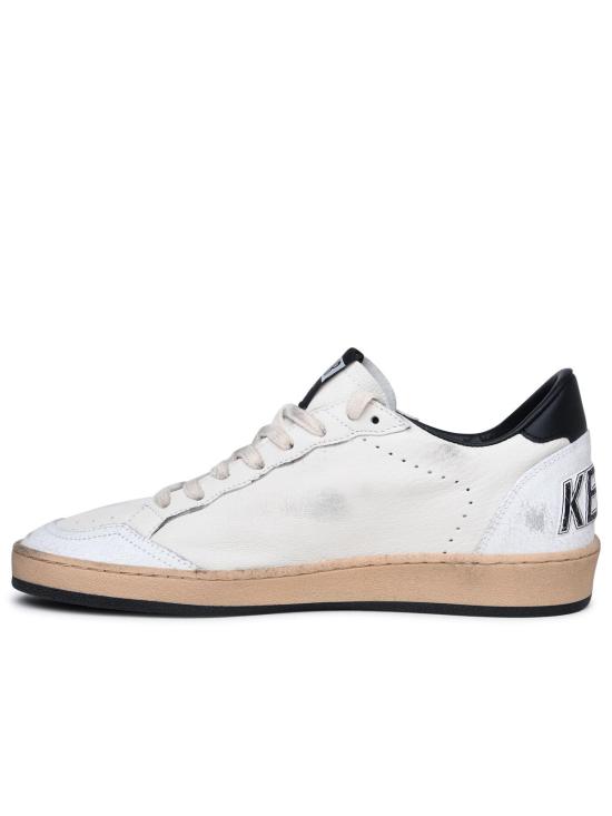 26FW 골든구스 볼스타 레더 스타 스니커즈 GMF00117 F00377110283 White - GOLDEN GOOSE