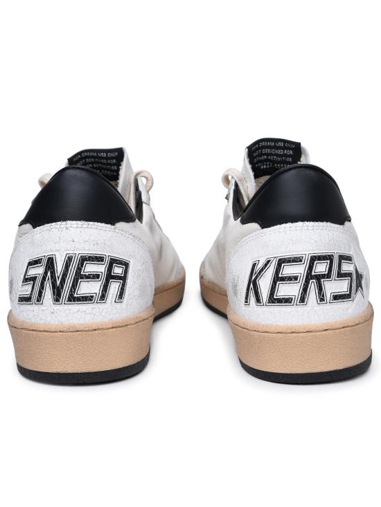 26FW 골든구스 볼스타 레더 스타 스니커즈 GMF00117 F00377110283 White - GOLDEN GOOSE