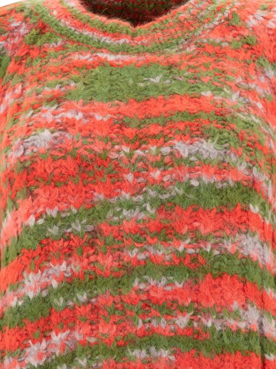 24FW 보디 스웨터 WRF24KT011MULTI Green - BODE