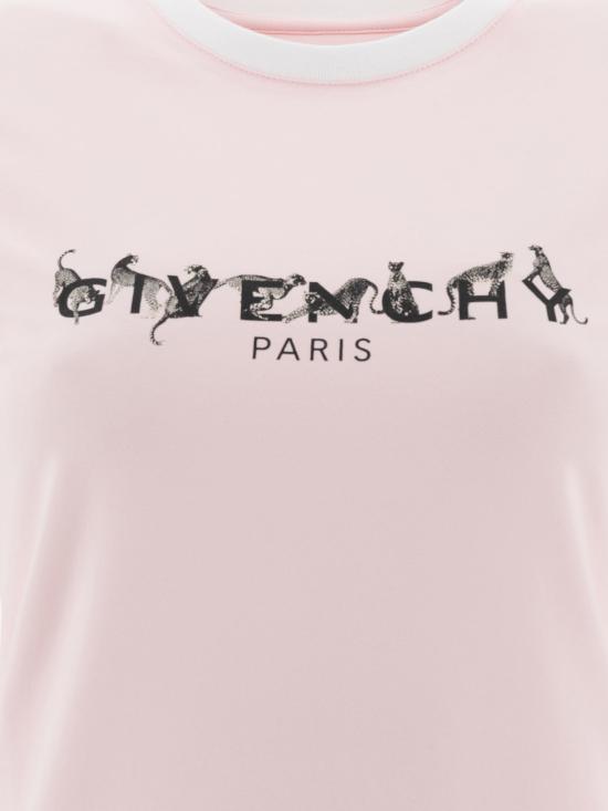25SS 지방시 반팔 티셔츠 BW70BFP704978 Pink - GIVENCHY