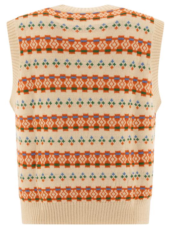 24FW 보디 니트 베스트 MRF24KT025CMMLT White - BODE